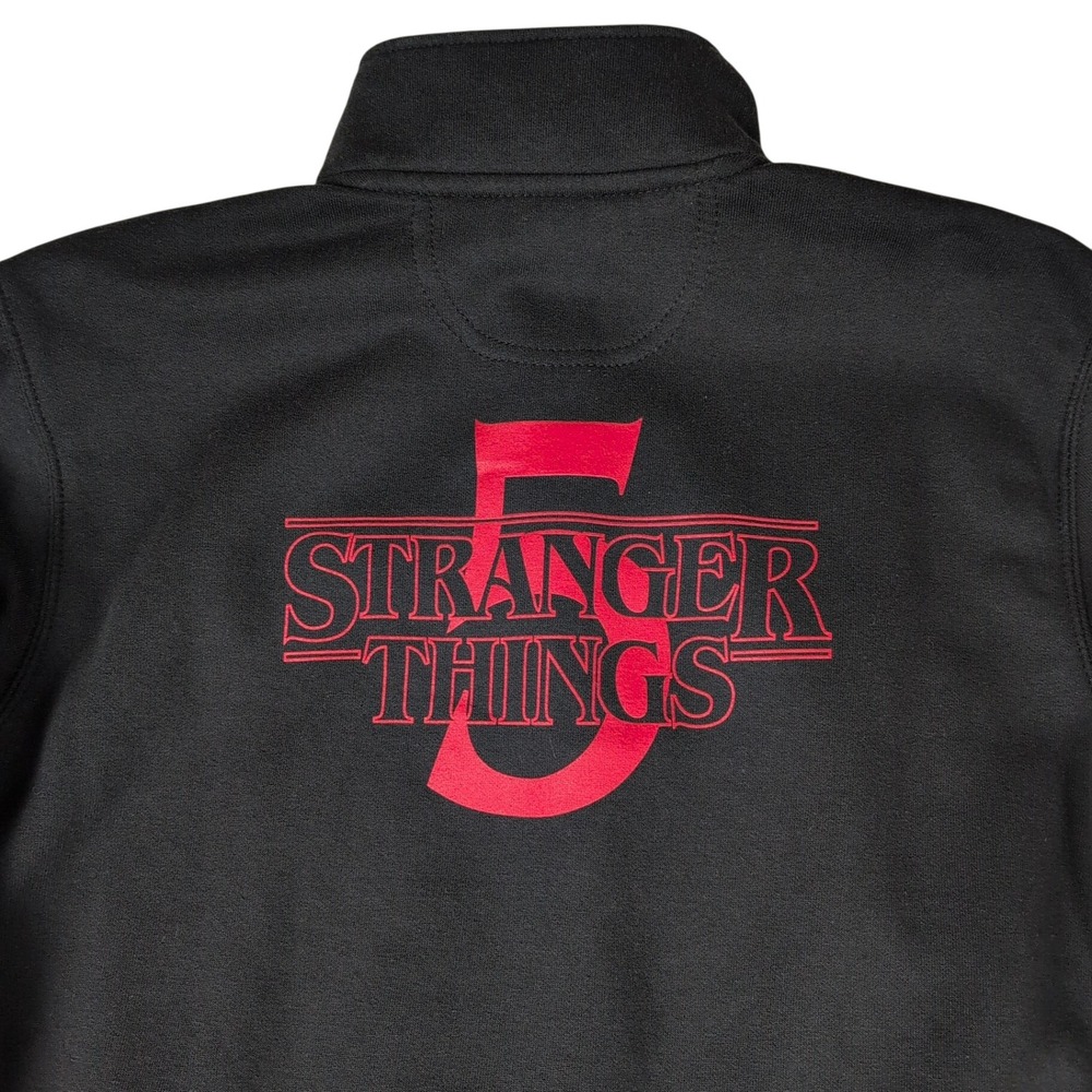 Stranger Things 5 ST5 Top Cast Crew Gift Keslow Camera Mens Med 1/4 Zip Carhartt